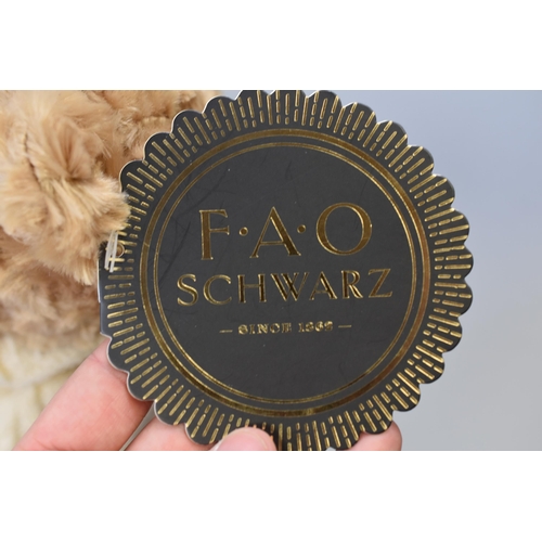 494 - Collectible F.A.O Schwarz Teddy, Complete With Tag