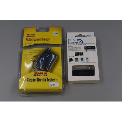 364 - Two items to include Boxed as New FM Transmitter enables you to play music on any FM radio and ... 