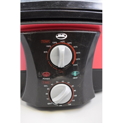 505 - JML Go Chef 8-In-1 Cooker (Powers On When Tested)