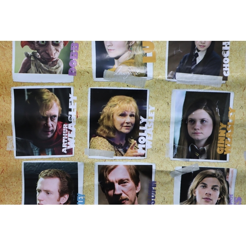 389 - A Harry Potter Character Photo Poster, Approx 3ftx2ft