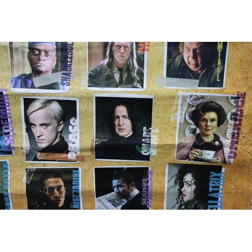 389 - A Harry Potter Character Photo Poster, Approx 3ftx2ft