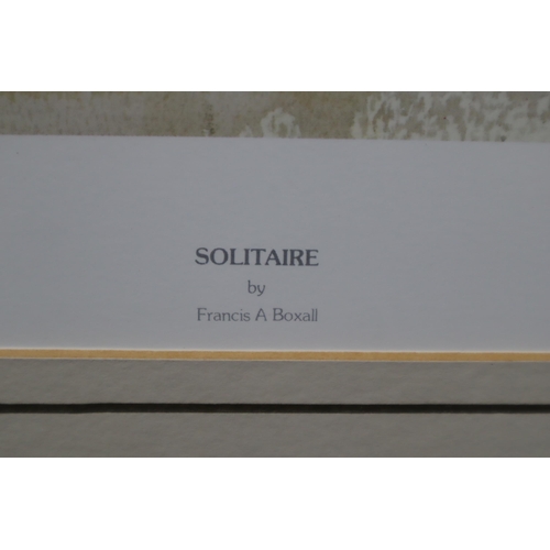 690 - Francis A Boxall Signed Limited Edition Print (717 / 850) in Framed and Glazed Mount entitled Solita... 