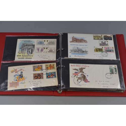 408 - Folder to include a Selection of First Day Covers 1971 to 1983. Includes British Explorers, Bicenten... 