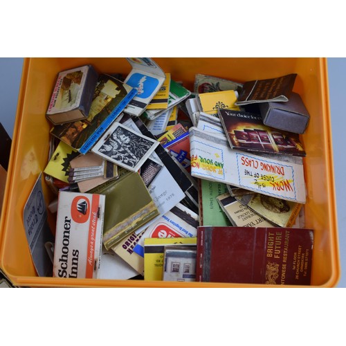 410 - Large Collection of Vintage Match Boxes and Match Box Labels