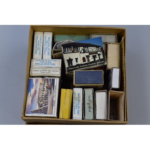 410 - Large Collection of Vintage Match Boxes and Match Box Labels