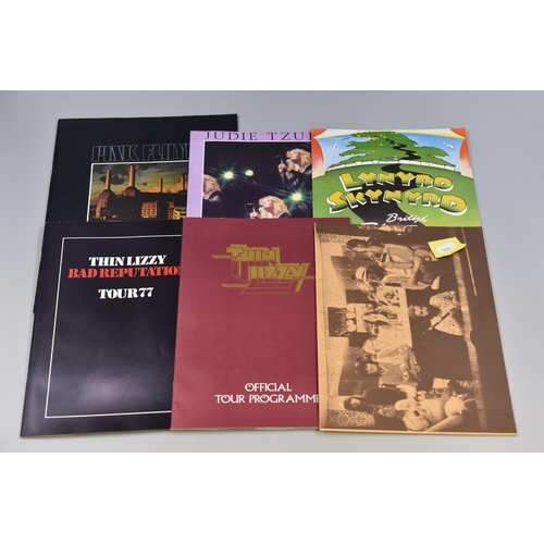 419 - Collection of Official Rock Tour Programmes to Include, Pink Floyd, Animals Tour Complete With Ticke... 