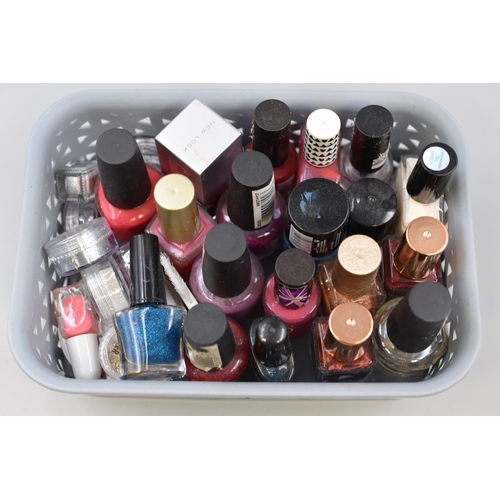 437 - Selection of Nail Vanish and Nail Polish (Some Has Been Used)