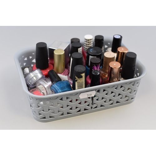 437 - Selection of Nail Vanish and Nail Polish (Some Has Been Used)