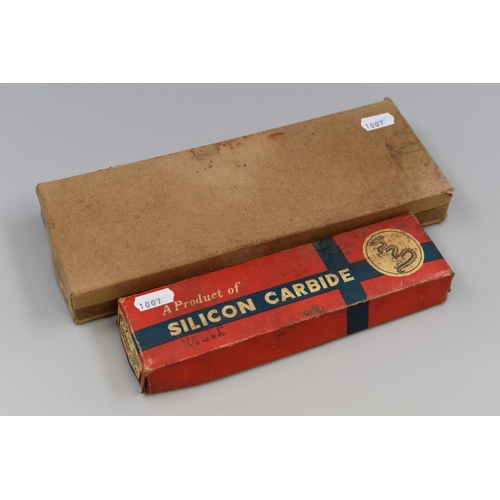 731 - Two Vintage Items to include a Boxed Stanley Spokeshave Plane and a Boxed Silicon Carbide Sharpening... 