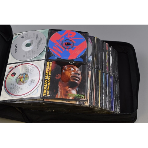 468 - Three CD Cases To Contain A Large Selection of Assorted CD's. Includes Bruce Springsteen, Prince, Ni... 