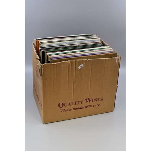 475 - Large Box of LP Records includes Deep Purple, lots of Folk Music and more.