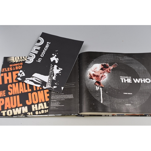 478 - Treasures of The Who Book with Posters