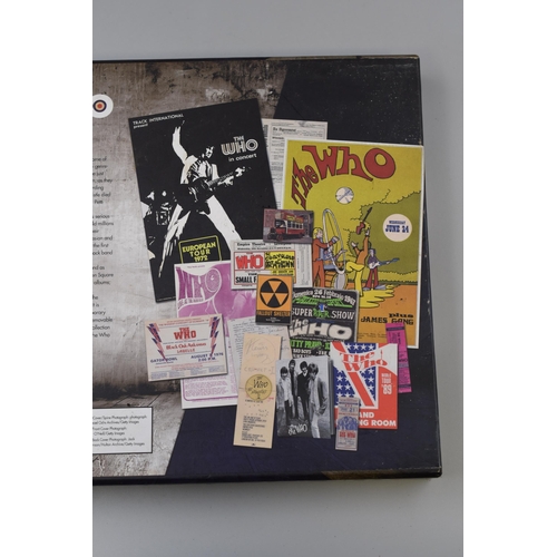 478 - Treasures of The Who Book with Posters