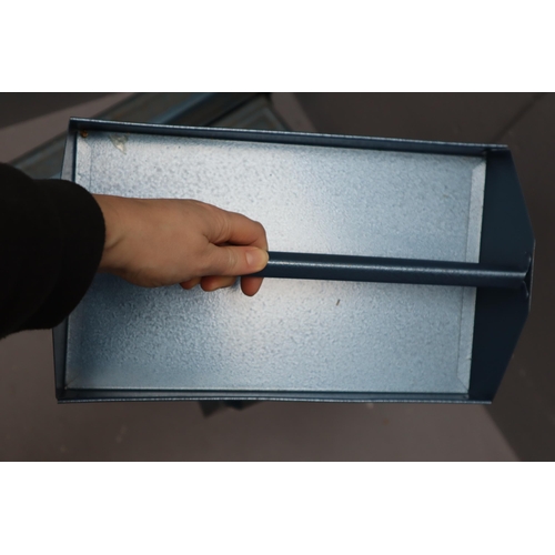 740 - Two Powder Blue Metal Toolboxes, Includes One Cantilever