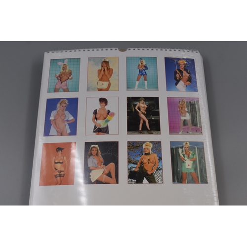 777 - Collection of Five Sealed Collectable Erotic Calendars Dated 2003 to include Girls in Unifor, Busty ... 