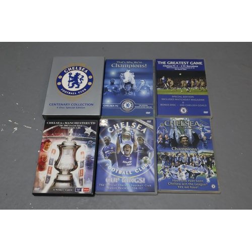 847 - Large Selection of DVDs, includes Chelsea FC, Disney DVDs and various films