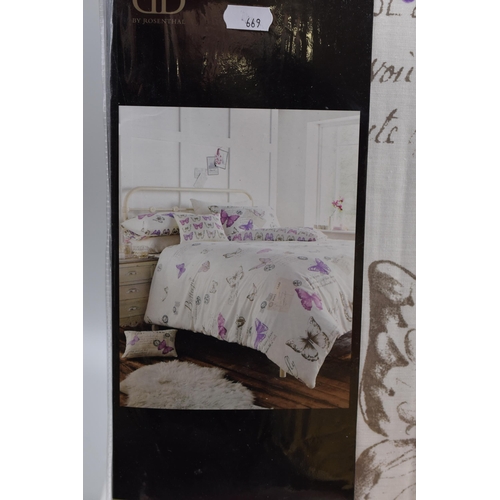 765 - Selection of Bedding Sheets Including Freya Duvet Set, Dreams 'N' Drapes Single Set and More