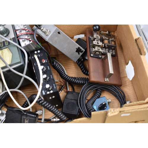 899 - Selection of Ham Radio Accessories including Handheld Power Mic's, Power Supply Units and More