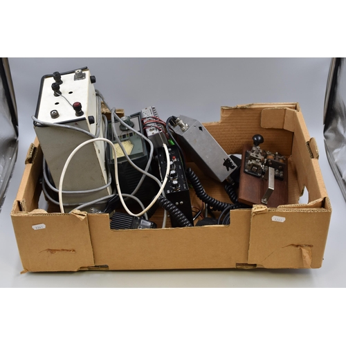 899 - Selection of Ham Radio Accessories including Handheld Power Mic's, Power Supply Units and More