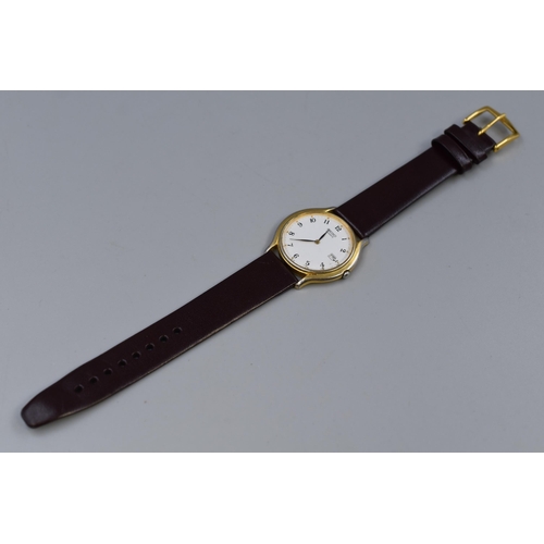 88 - Seiko Quartz Gents Watch with Leather Strap (Working)