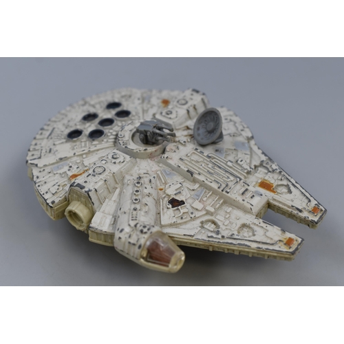 151 - Star Wars: Collectible Vintage, Pre-Owned Kenner 1979 Die-Cast Millennium Falcon, With Satellite Dis... 