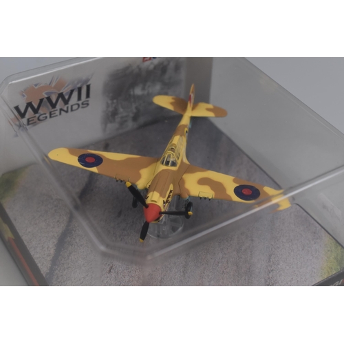 162 - Three Boxed Model Planes to include Corgi Legends P-40 Kittyhawk, RK-38 and N2K-CC