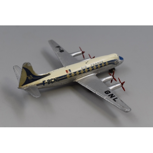 163 - Vintage Dinky Toys Die Cast Metal Vickers Viscount Air Liner in Box. No. 706