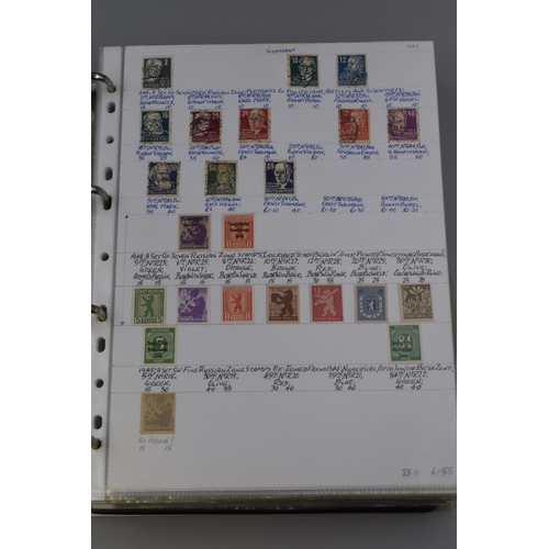 415 - Very Large Stamp Album to include a Large Selection of Mainly German Stamps