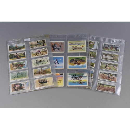 181 - Two Sets of John Player Cigarette Cards (from Plantation to Smoker and Cycling) and a set of Tom Thu... 