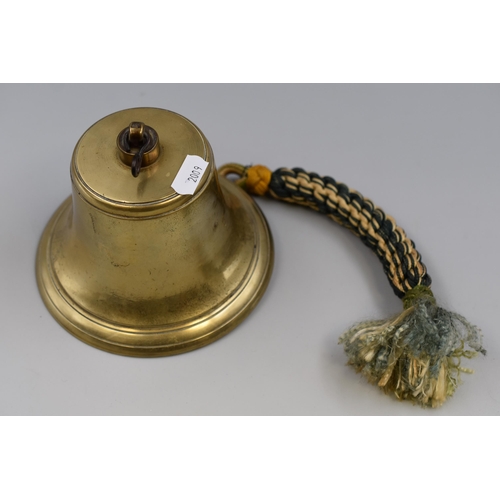 304 - Large Brass Last Orders Bell (5.5” Dia at Base)