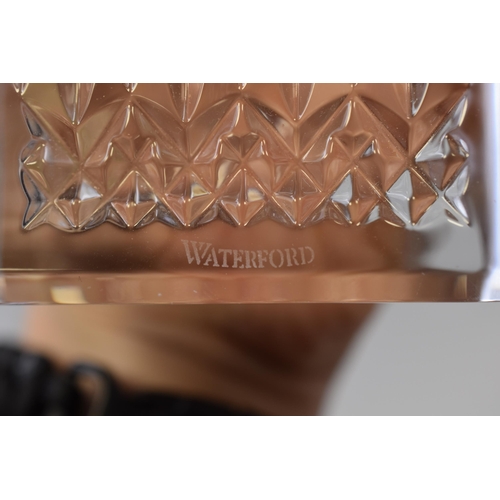 203 - Waterford Crystal Clock (4.5