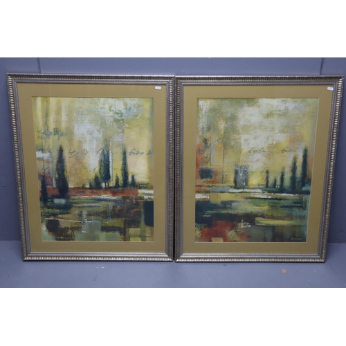 330 - Two Large Prints by Giovanni, Framed and Glazed (34