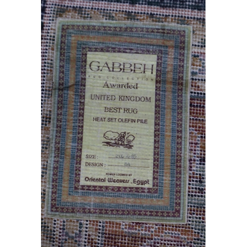 332 - A Traditional Egyptian Gabbeh Rug, Approx 200cm x 285cm