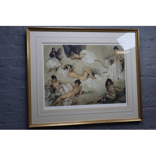 338 - After Sir Russell Flint (1880-1969) Framed and Glazed Limited Edition (476/850) Print with Blind Sta... 