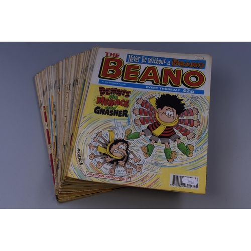 453 - Fifty Beano Comics Dating From 1992. 1993, 1994, 1995 & 1996