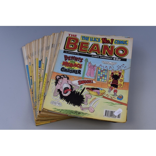 454 - Fifty Beano Comics Dating From 1995 and 1996