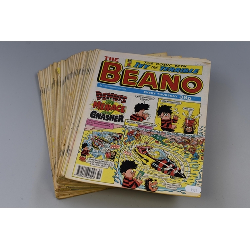 455 - Fifty Beano Comics Dating From 1994 and 1995