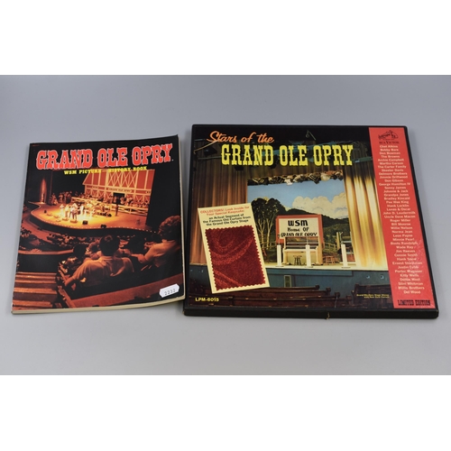 457 - Grand Ole Opry History Book and Boxed Vinyl