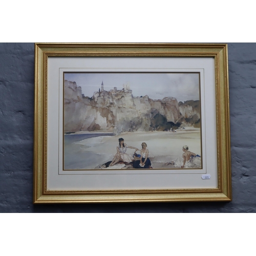 347 - After Sir Russell Flint (1880-1969) Framed and Glazed Print entitled The First Arrivals (22