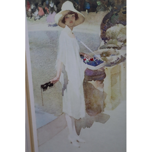 349 - After Sir Russell Flint (1880-1969) Framed and Glazed Limited Edition (413/850) Print with Blind Sta... 