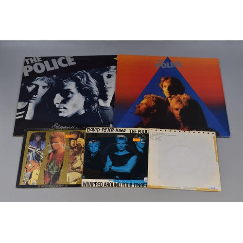 462 - Selection of Vinyl by The Police. Includes Reggatta De Blanc, Zenyatta Mondatta, Synchronicity II, W... 