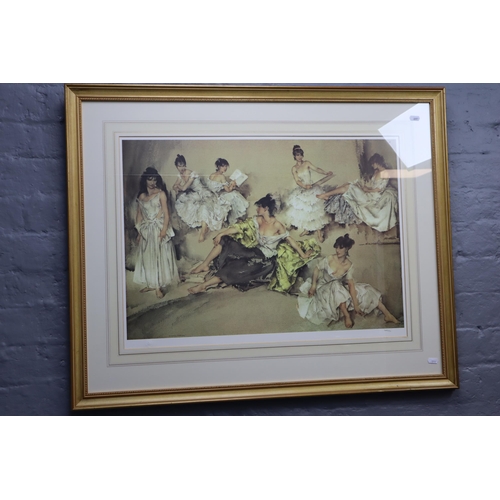 350 - After Sir Russell Flint (1880-1969) Framed and Glazed Limited Edition (662/850) Print with Blind Sta... 