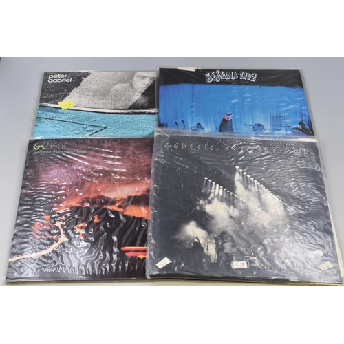 468 - Genesis: Collection of Three 'Genesis' Vinyl LP's, ' And Then There Were Three... ( Gatefold Sleeve,... 