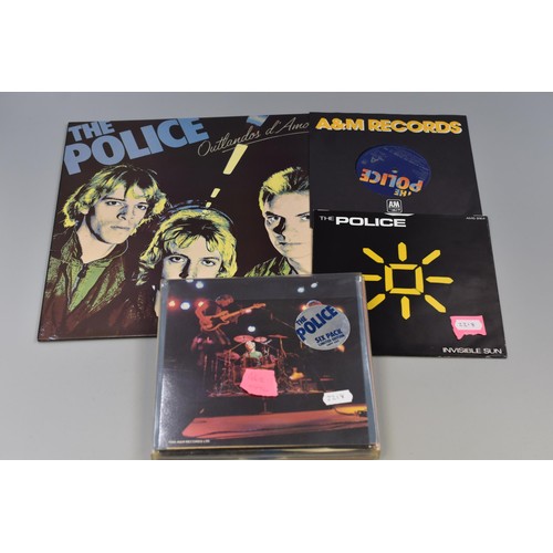 470 - The Police: Limited Edition Compilation Six Pack ( AMPP 6001, Blue Vinyl ) 6 X 7