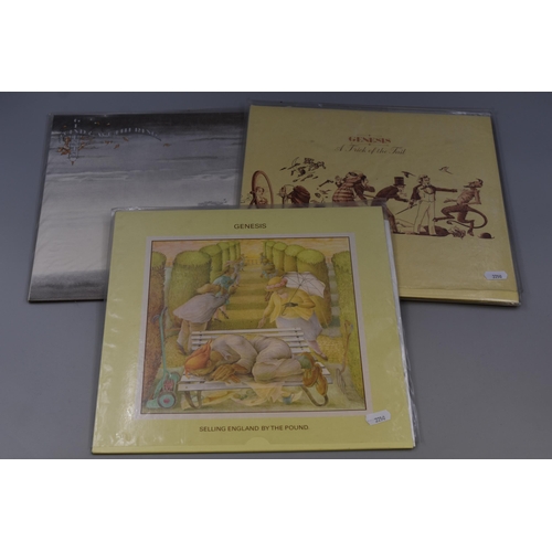 471 - Genesis: Collection of Three 'Genesis' Vinyl LP's, 'Selling England By The Pound ( Re-Issue, Small H... 