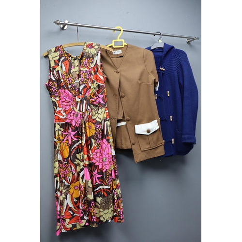 581 - Selection of Quality Vintage Ladies Medium Sized Clothing. Includes 2 Piece Sets, Dresses and more