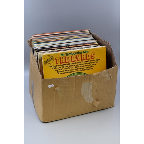 481 - Large Selection of Vinyl LP Records to include The Byrds, Shadows, Sparks, Jimmy Smith, Cream and mo... 