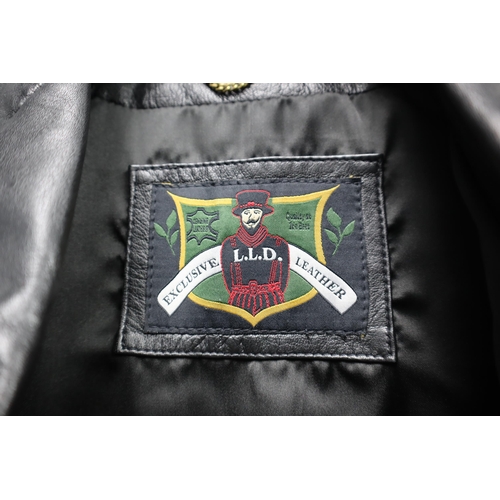 601 - Quality Ladies Leather Jacket by L.L.D Leather (S)