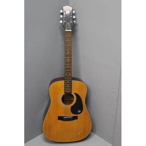 487 - Epiphone PR 300 Acoustic Guitar (One String Is Missing)