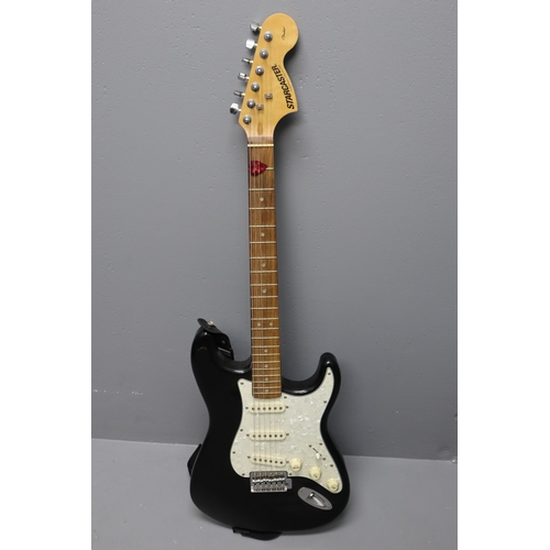 496 - Fender Starcaster Strat Electric Guitar with Storage Bag